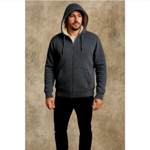 NWT MENS BUFFALO DAVID BITTON SHERPA LINED JACKET SIZE MEDIUM